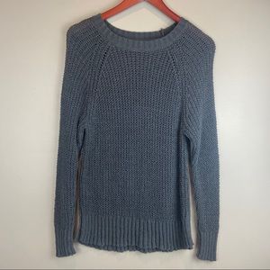 Aerie knit sweater forest green